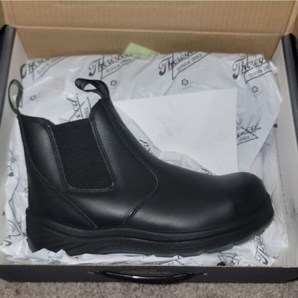 NWT Thorogood 6" Thoroflex Slip On Composite Toe Station Boots Job Fitted Size 7 - Picture 4 of 8